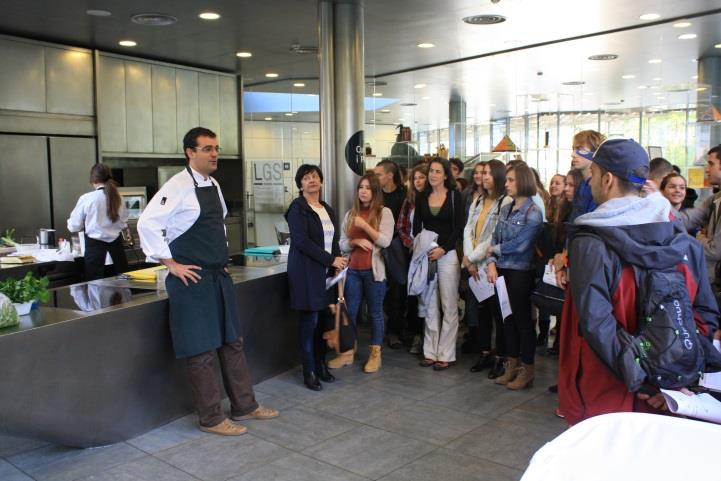 La Fundació Alicia acull la visita dels estudiants del Grau Interuniversitari de Ciències Culinàries i Gastronòmiques